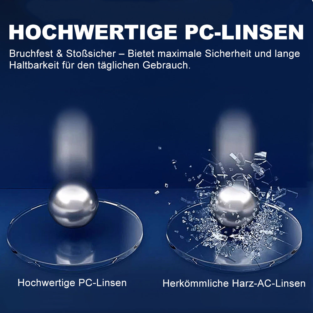 【+1.00 bis +4.00 intelligenter Zoom】Drehbare Dioptrieneinstellung - Kein Sehtest erforderlich