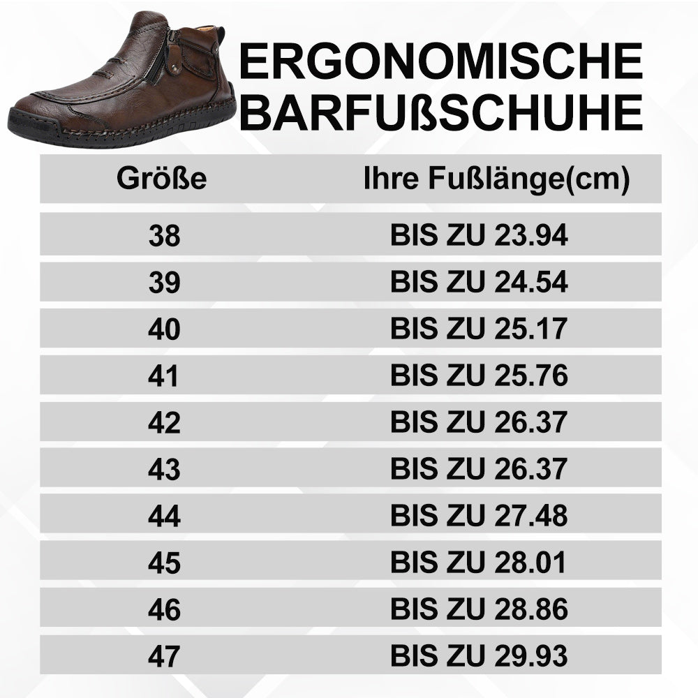 VitaFit Komfort - Ergonomische Lederschuhe – Komfortabel, Schmerzlindernd & Hochwertig