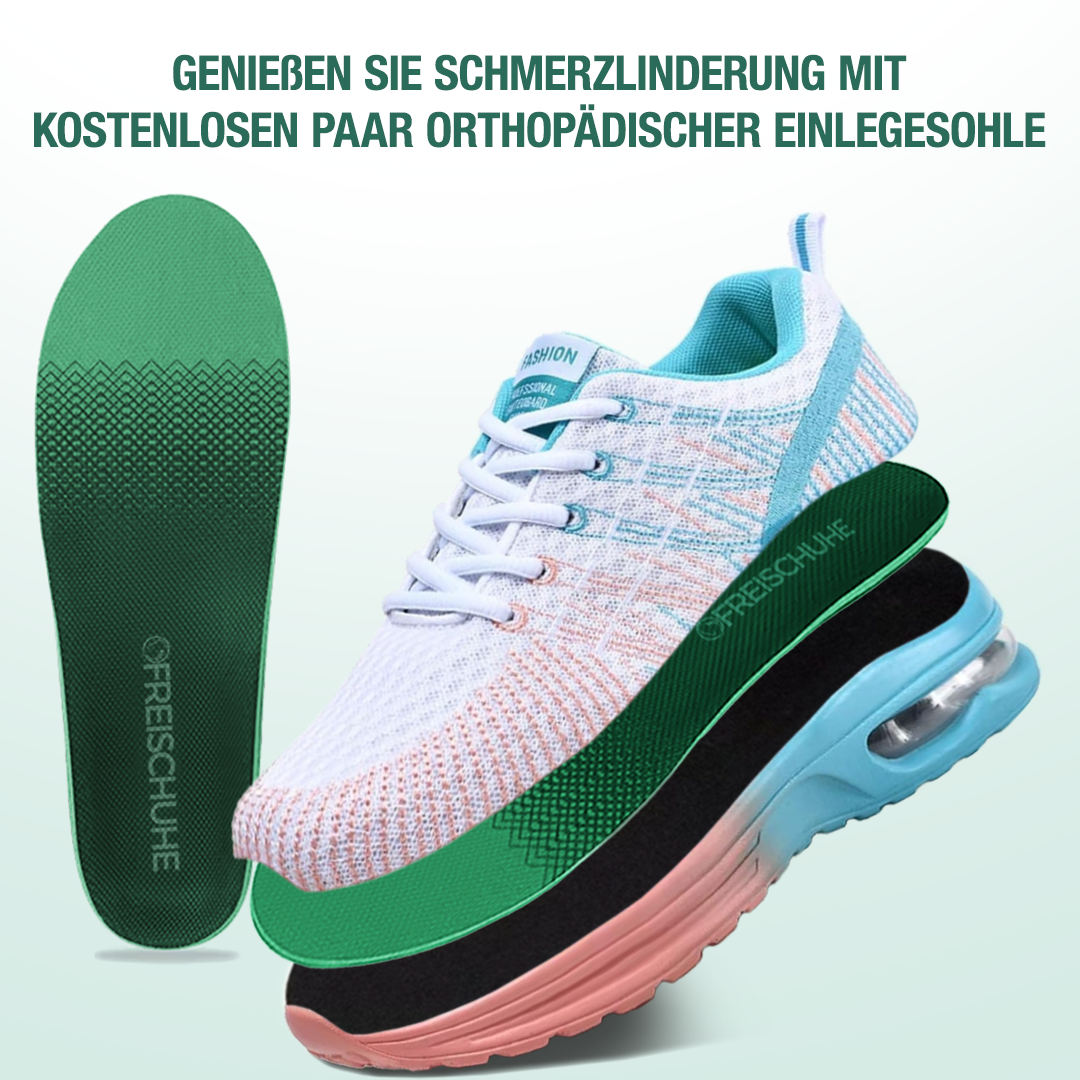 Hildaschritt Orthopädische Schuhe - Blau Koralle