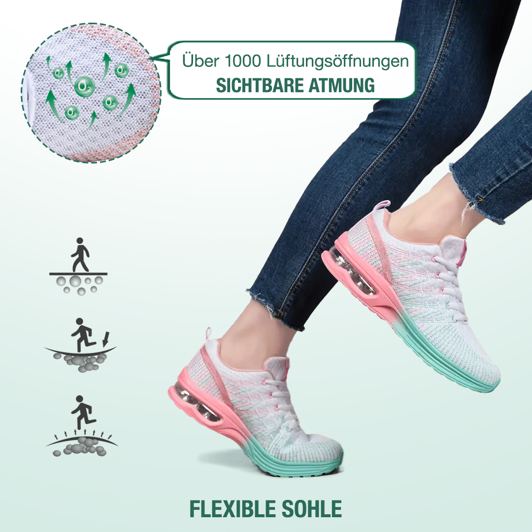 Hildaschritt Orthopädische Schuhe - Blau Koralle