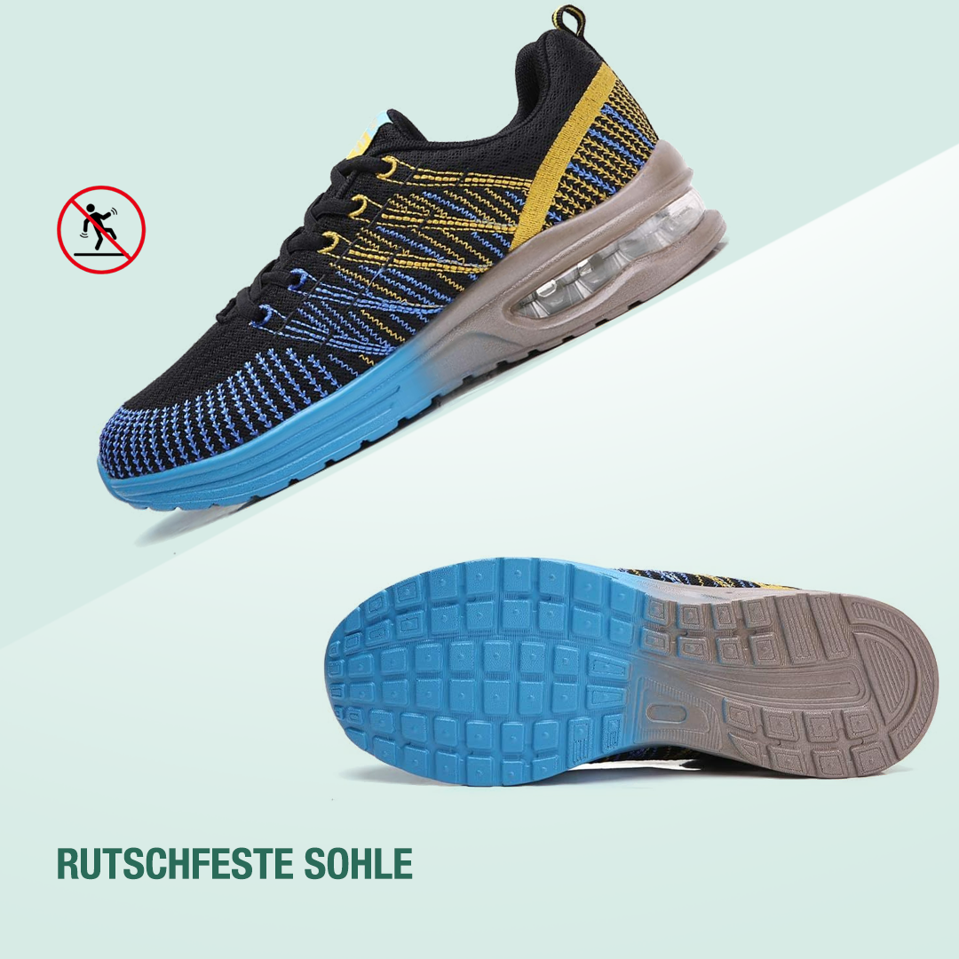 Hildaschritt Orthopädische Schuhe - Gelb Blau