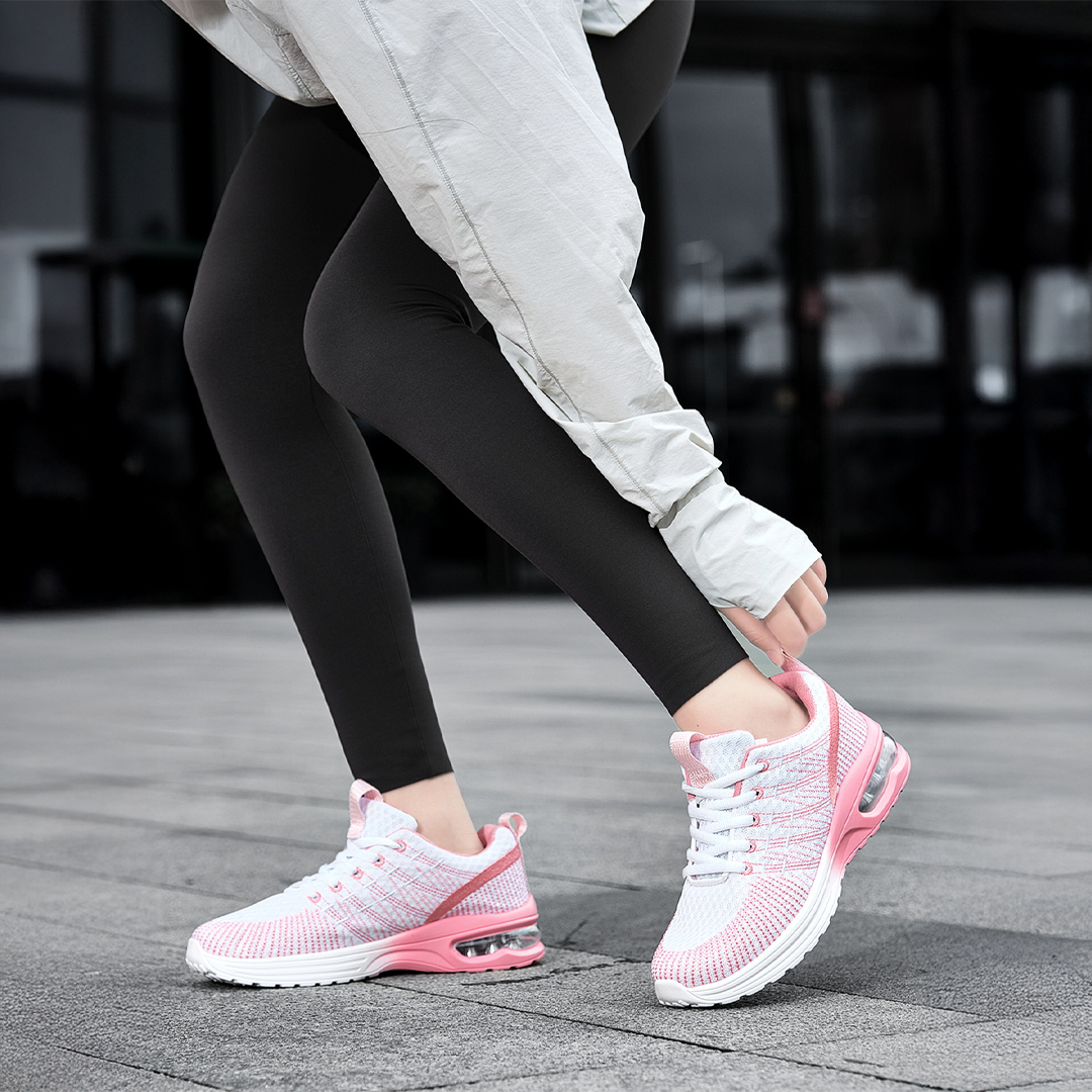 Hildaschritt Orthopädische Schuhe - Rosa Weiß