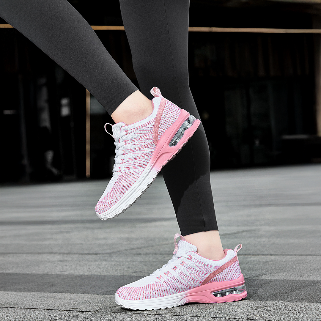 Hildaschritt Orthopädische Schuhe - Rosa Weiß