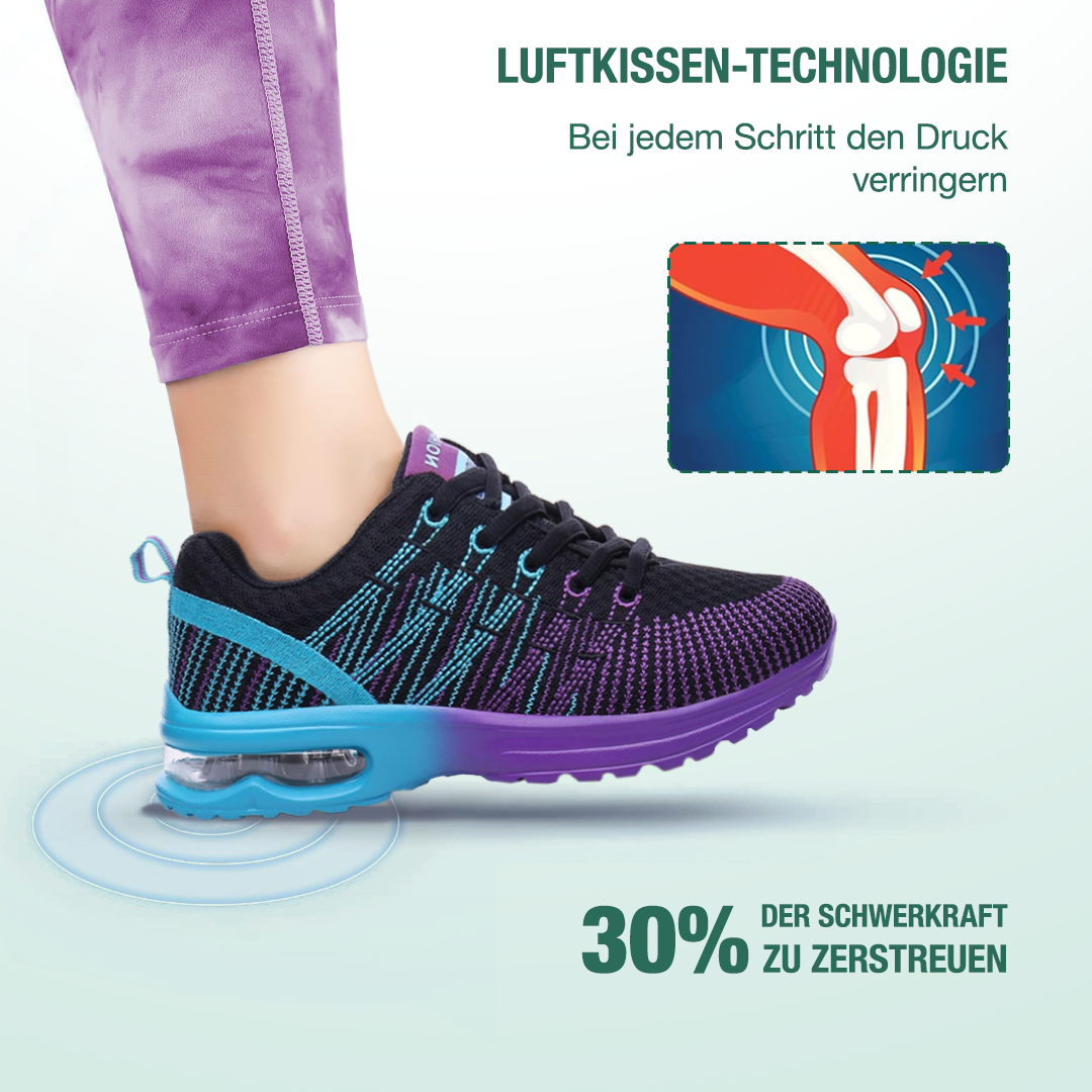 Hildaschritt Orthopädische Schuhe - Schwarz Lila