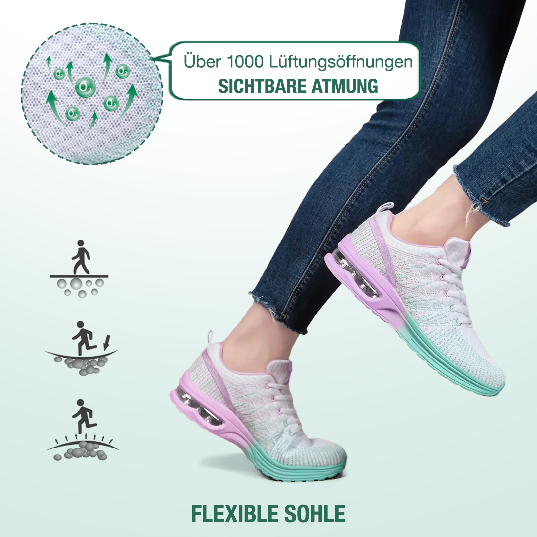 Hildaschritt Orthopädische Schuhe - Violett Türkis