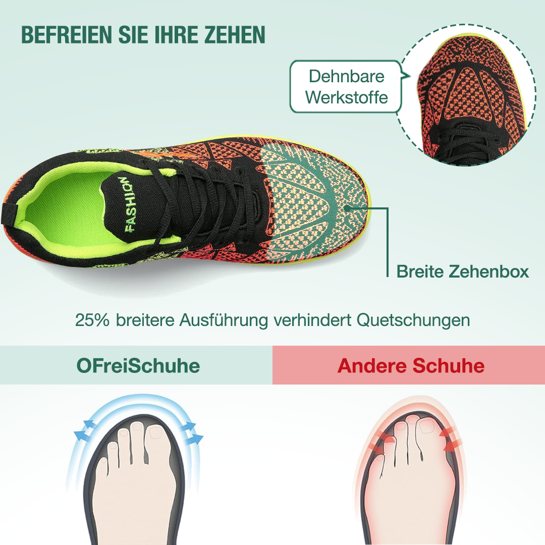 JumpSoft Orthopädische Schuhe - Orange