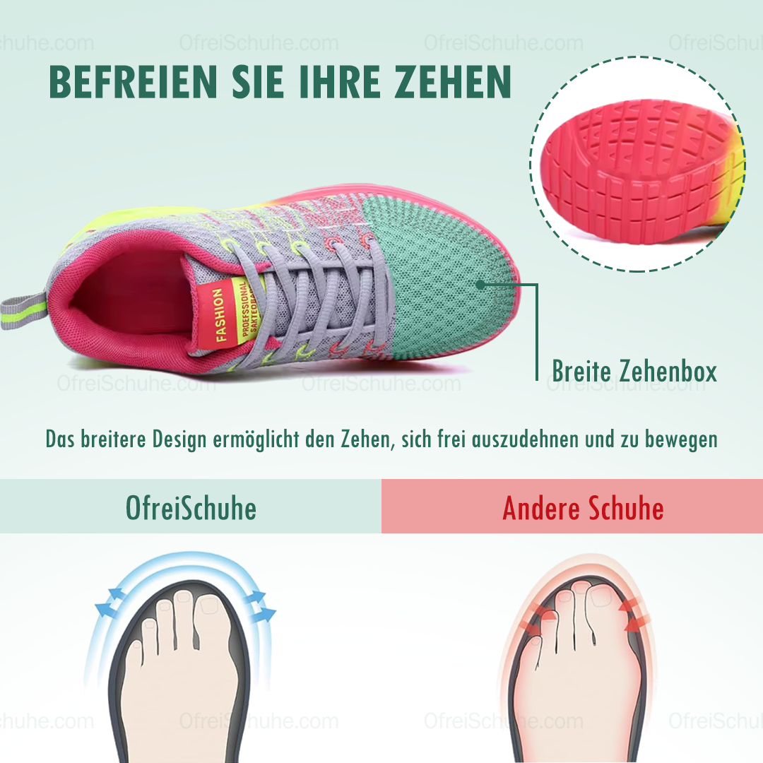 Hildaschritt Orthopädische Schuhe Mesh