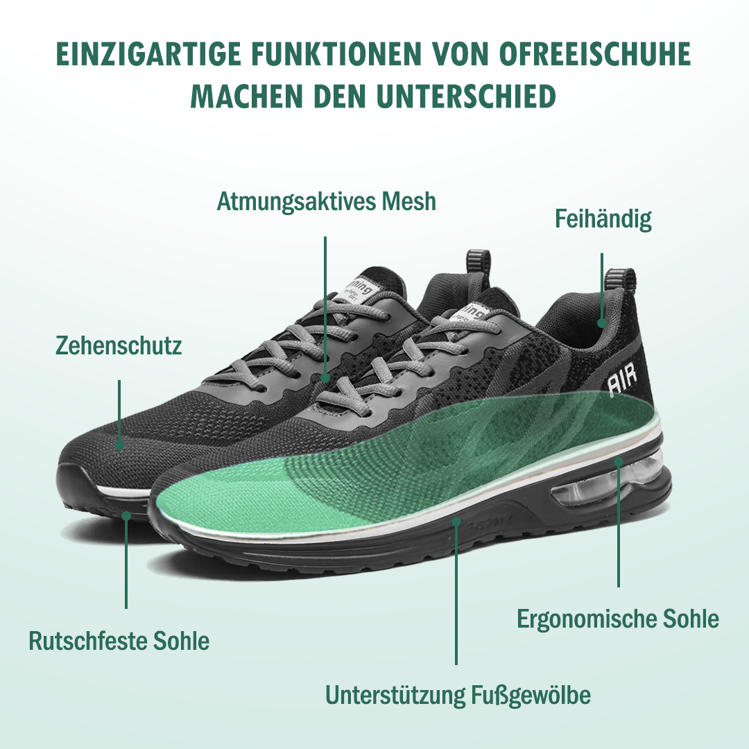 LuftFlex Orthopädische Schuhe Mesh - Grau