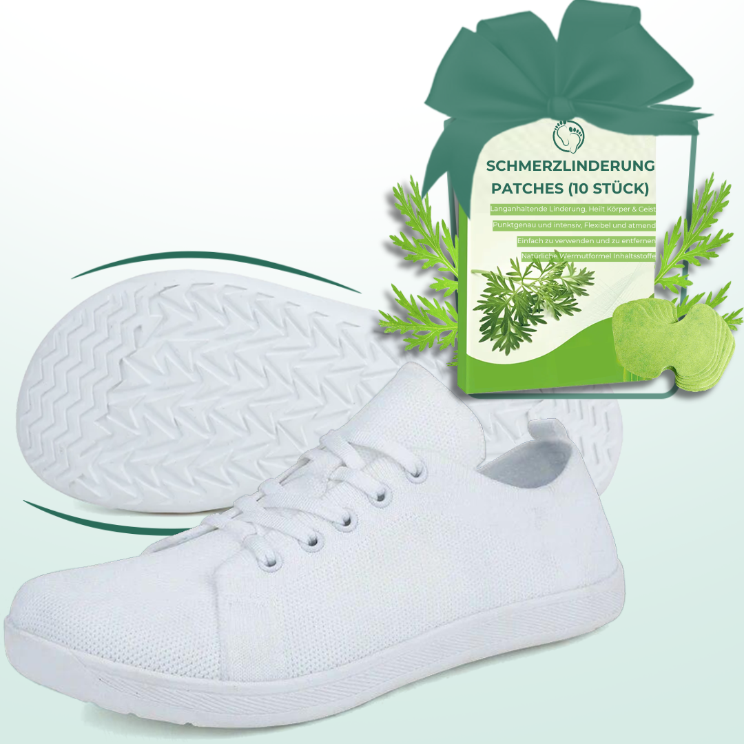 Lorry Vamp Barfußschuhe Knit Dunkle - Natürliche und Flott Unterwegs