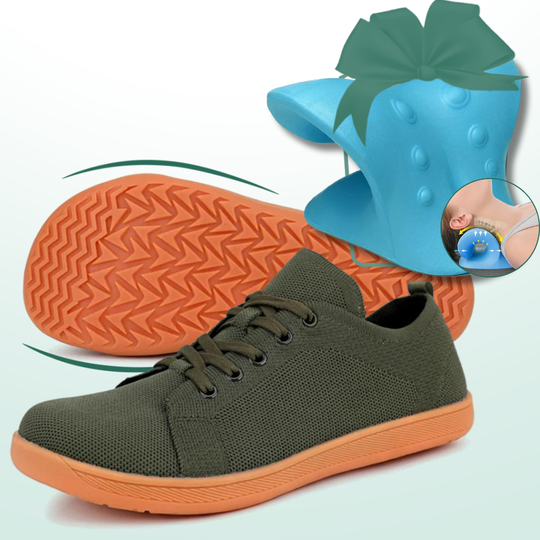 Lorry Vamp Barfußschuhe Knit Dunkle - Schuh für Schuh und Nackenruh