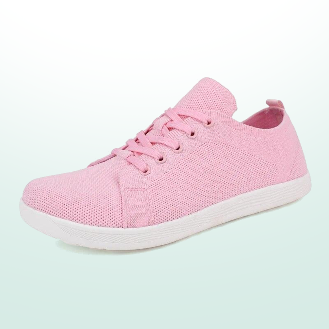 Lorry Vamp Barfußschuhe Knit Rosa - Barfußabenteuer und Massageparty