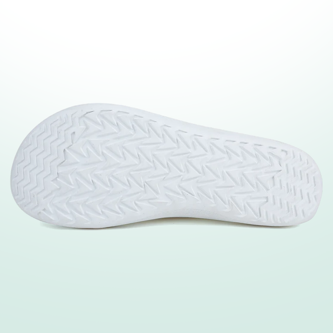 Lorry Vamp Barfußschuhe Knit Weiß - Barfuß und Handheld-Harmonie