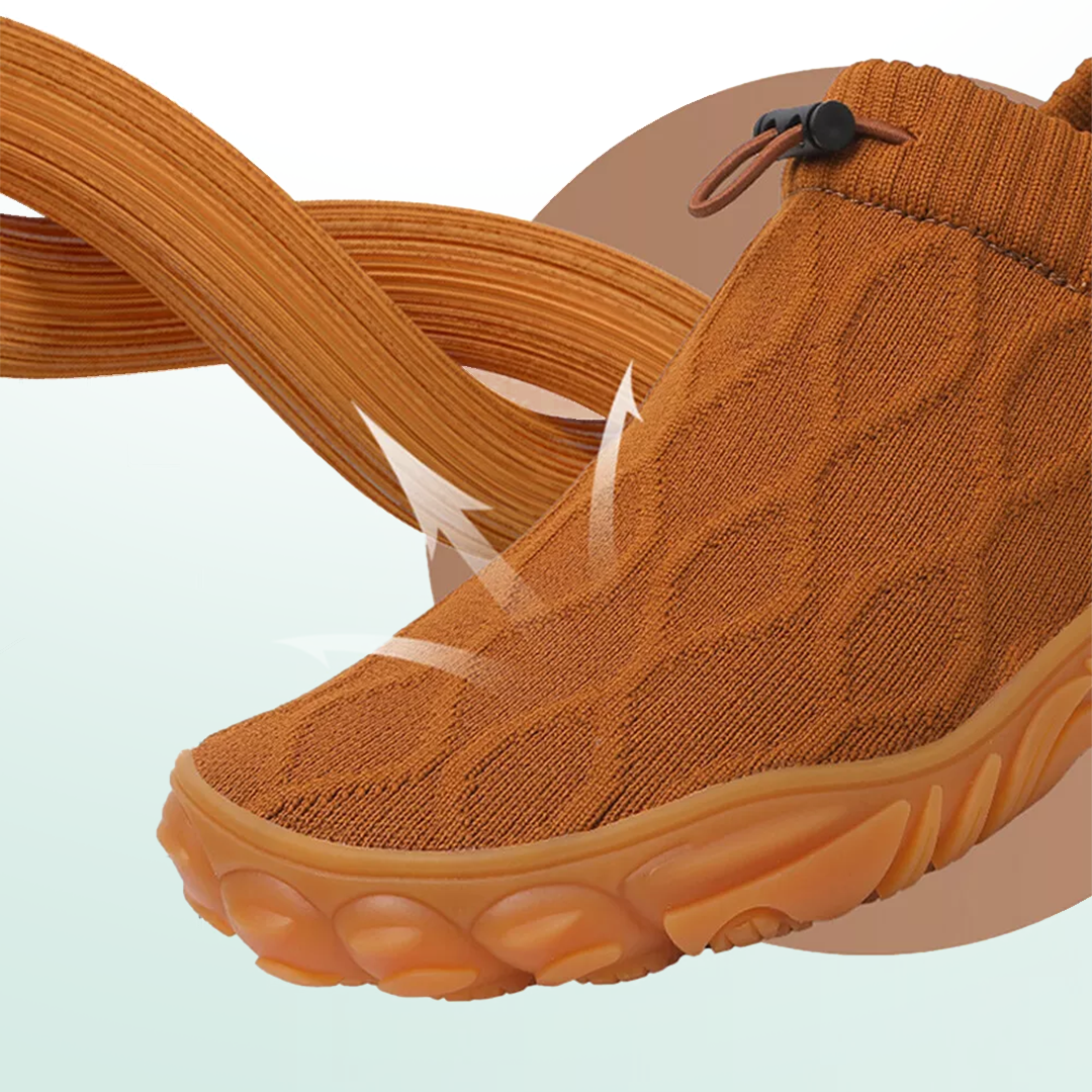 Eichenblatt Barfußschuhe Knit