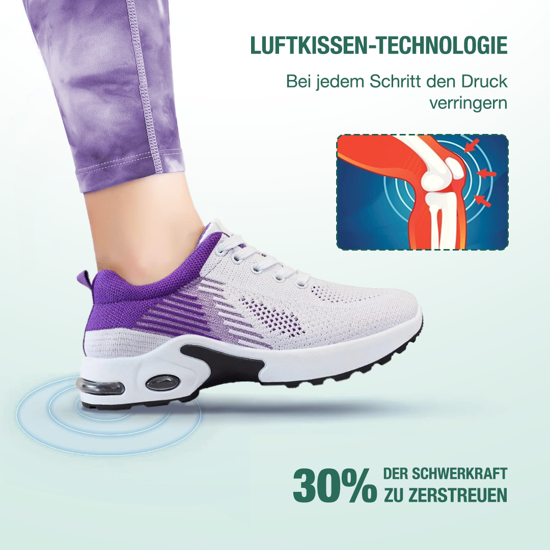 WalkMora Orthopädische Schuhe - Lila Weiß