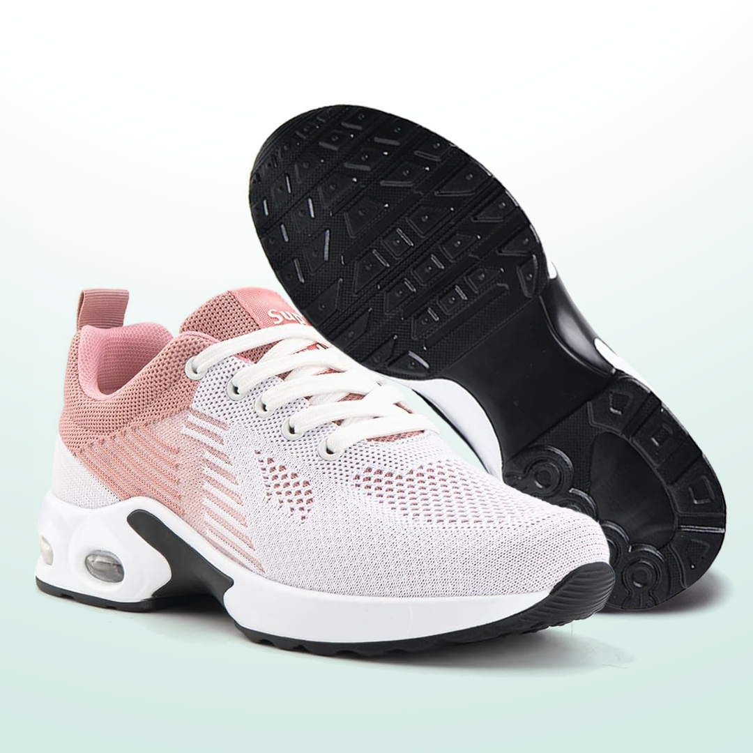 WalkMora Orthopädische Schuhe - Weiß Rosa