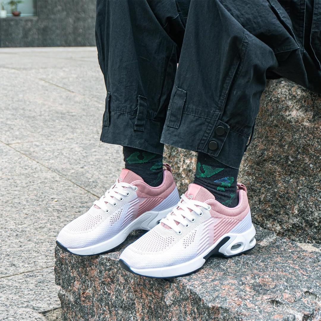 WalkMora Orthopädische Schuhe - Rosa Weiß