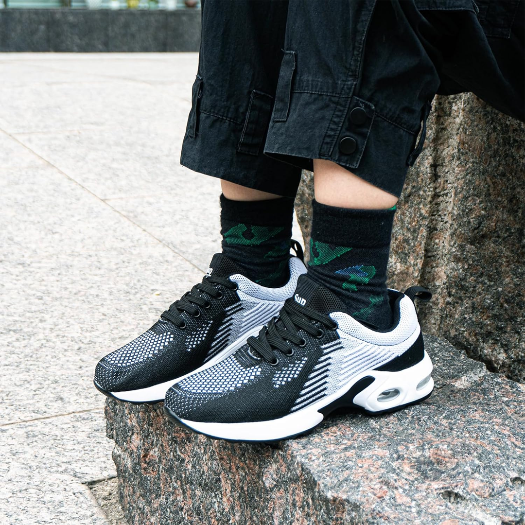 WalkMora Orthopädische Schuhe - Schwarz Weiß