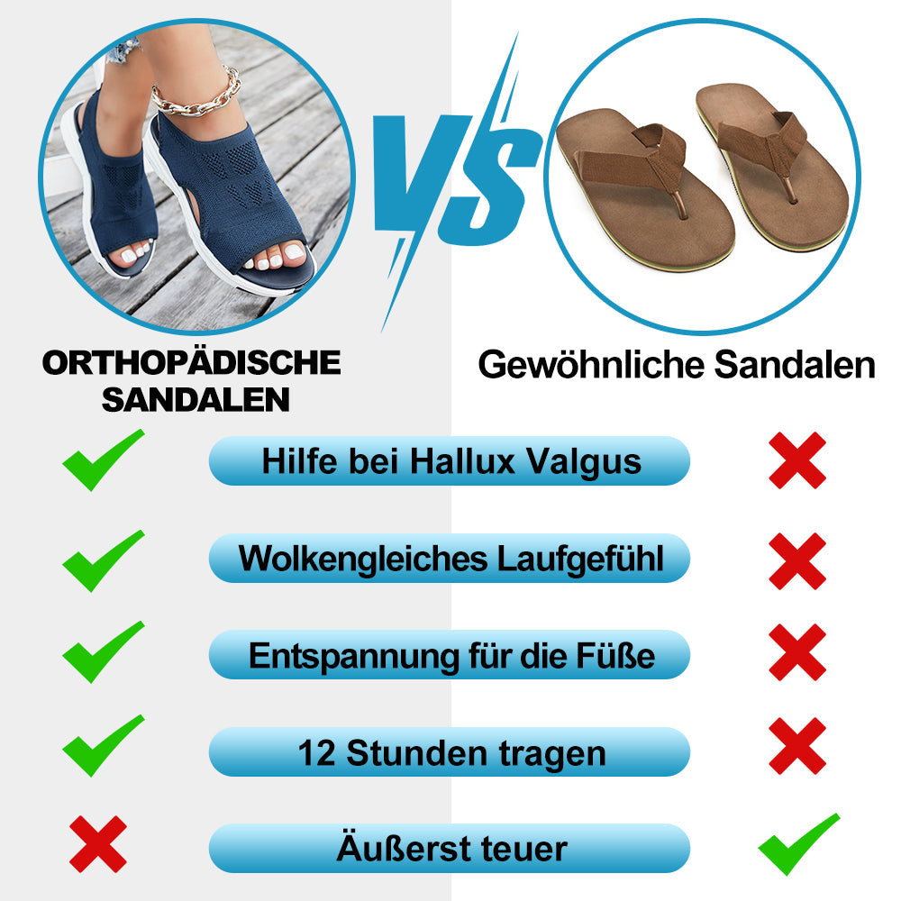Komfortable, Ergonomisch Geformte Sandalen Zur Schmerzlinderung