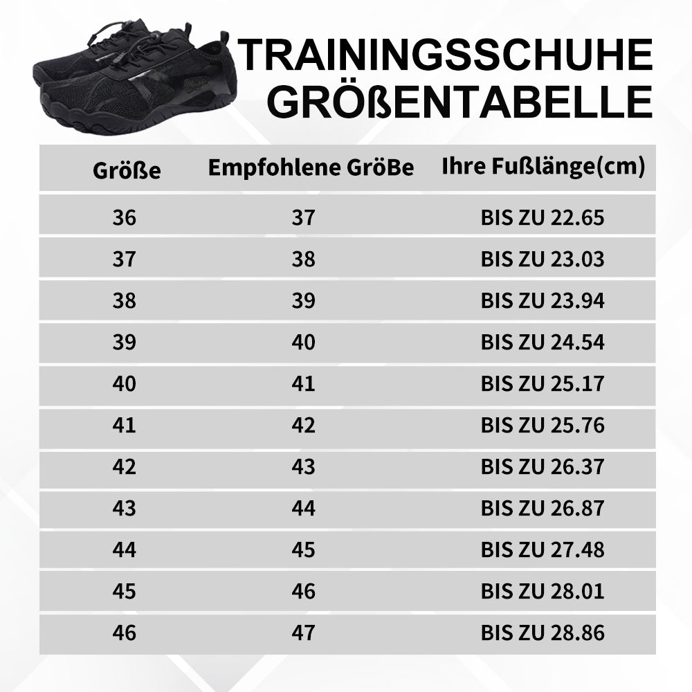 ErgoRun - Ergonomische Schmerzlindernde Atmungsaktive Barfußschuhe