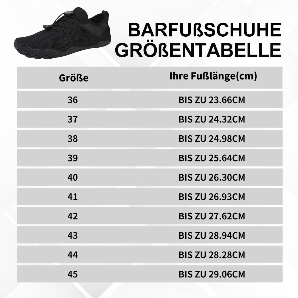 OrthoStep - Ergonomische, Schmerzlindernde & Wasserdichte Barfußschuhe