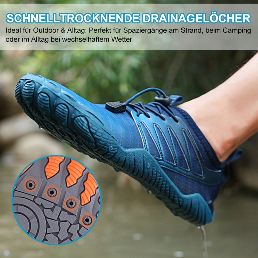 Ergonomisches Design, Wasserdichtes Obermaterial & Rutschfeste Grip-Sohle