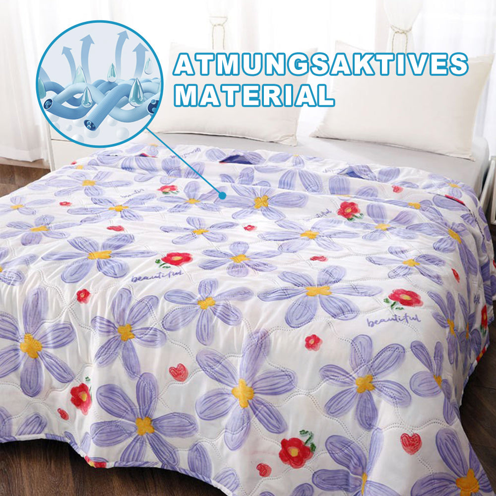 Sommerdecke Aus Gewaschener Baumwolle – Klimaregulierend & Angenehm Kühl