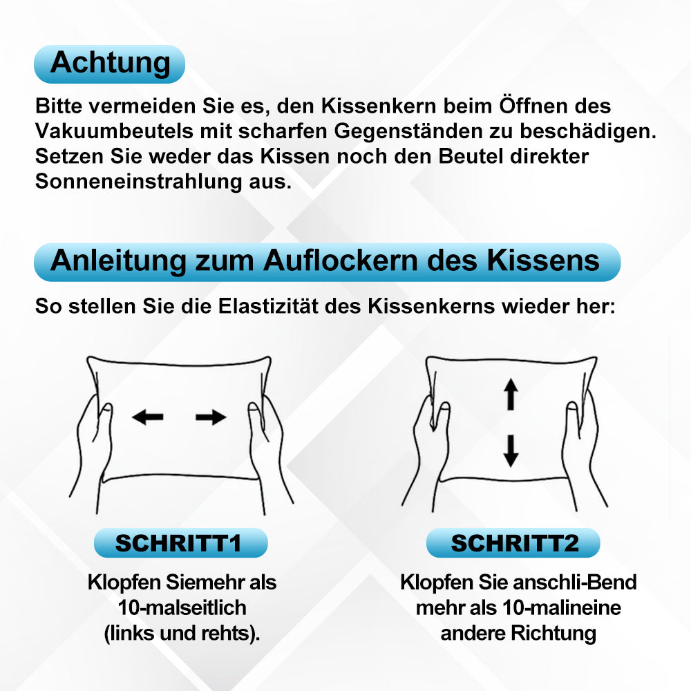Für Ihre Gesundheit Entwickelt – Orthopädisches Kissen Mit Gezielter Stützfunktion