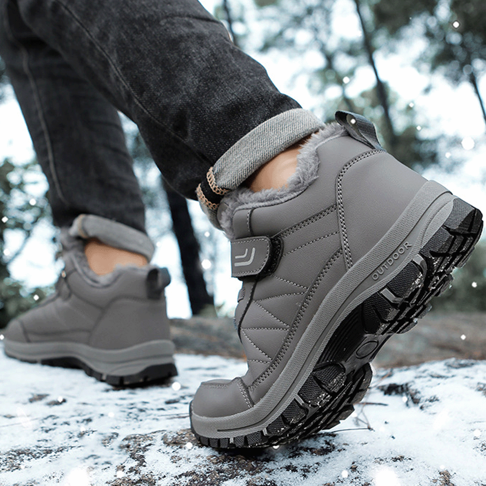 OrthoStabil Leder - Schmerzlindernde, Wasserdichte & Isolierte Ergonomische Komfortschuhe