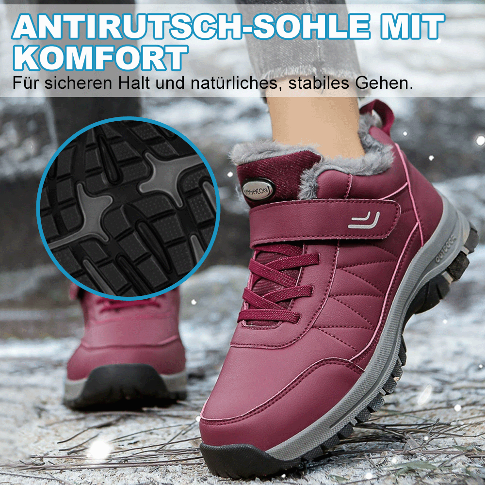 OrthoStabil Leder - Schmerzlindernde, Wasserdichte & Isolierte Ergonomische Komfortschuhe