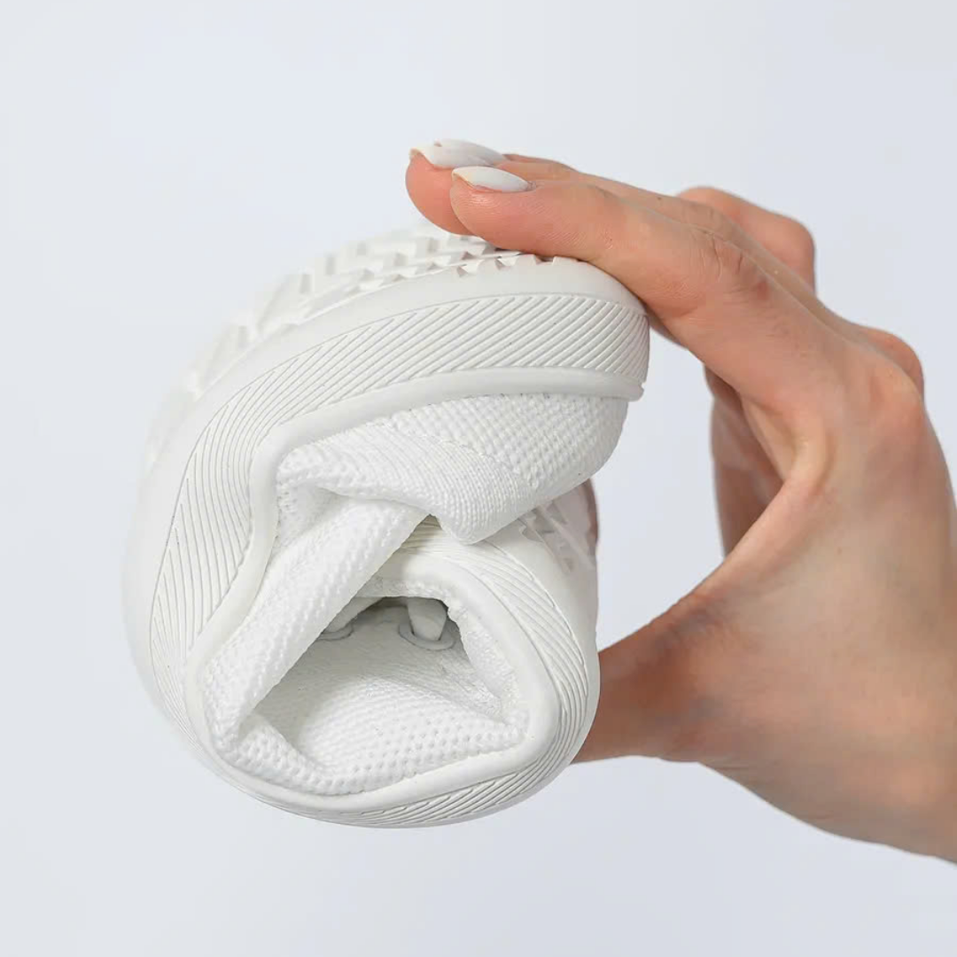 Lorry Vamp Barfußschuhe Knit - Weiß