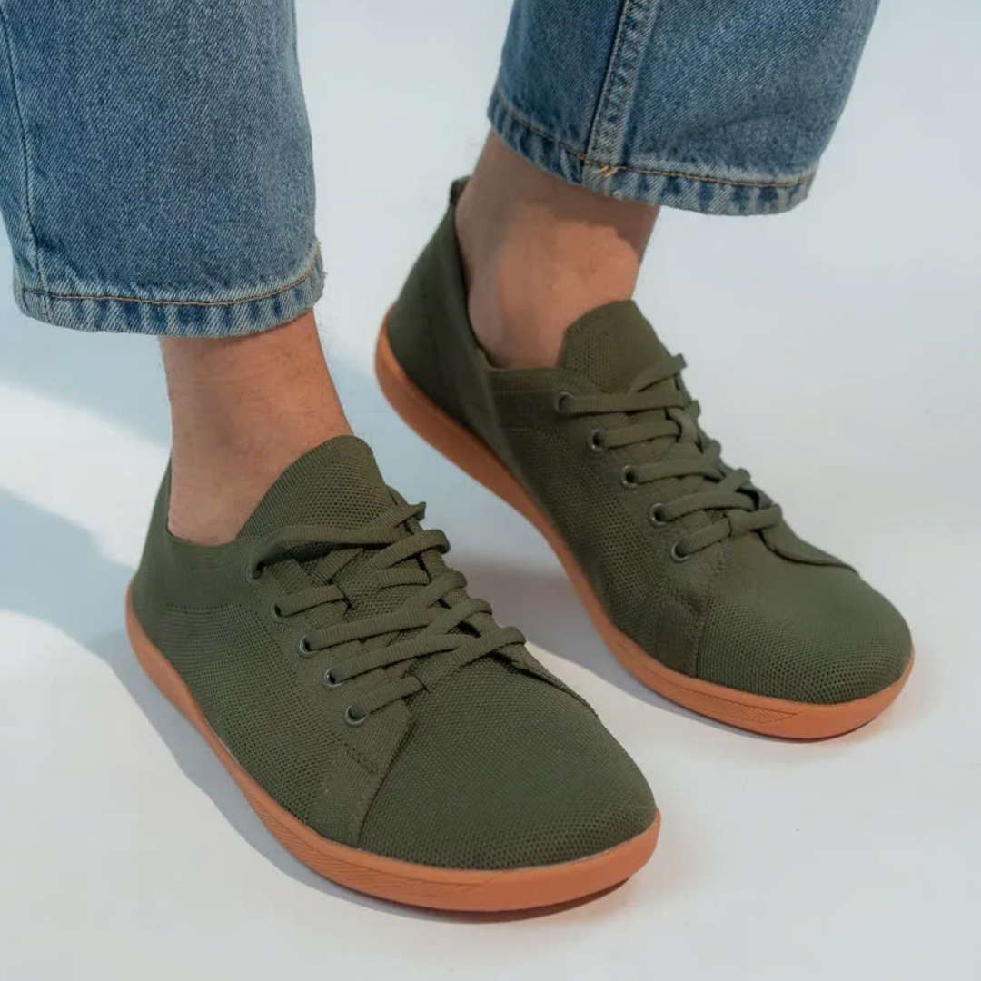 Lorry Vamp Barfußschuhe Knit - Grün