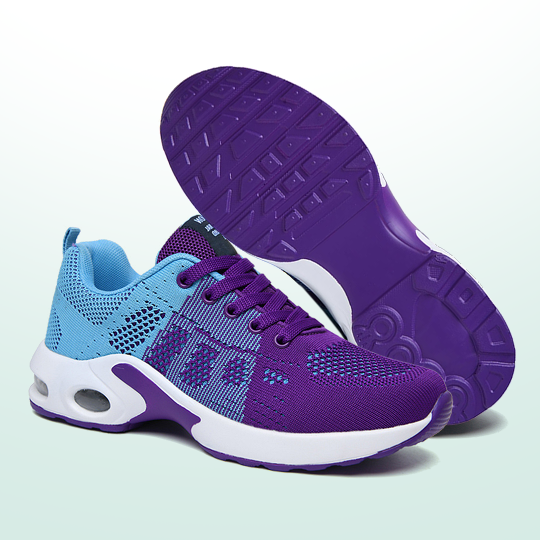 Friedensfuß Orthopädische Schuhe - Lila Blau