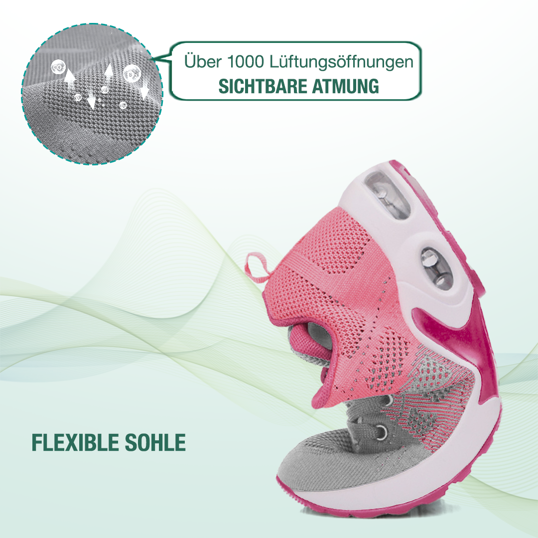 Friedensfuß Orthopädische Schuhe - Grau Rosa