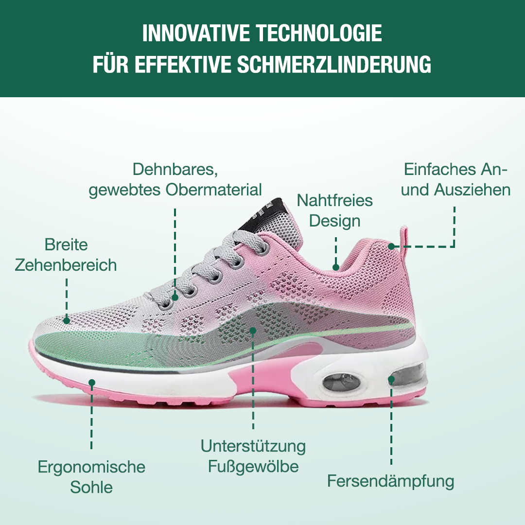 Friedensfuß Orthopädische Schuhe - Grau Rosa