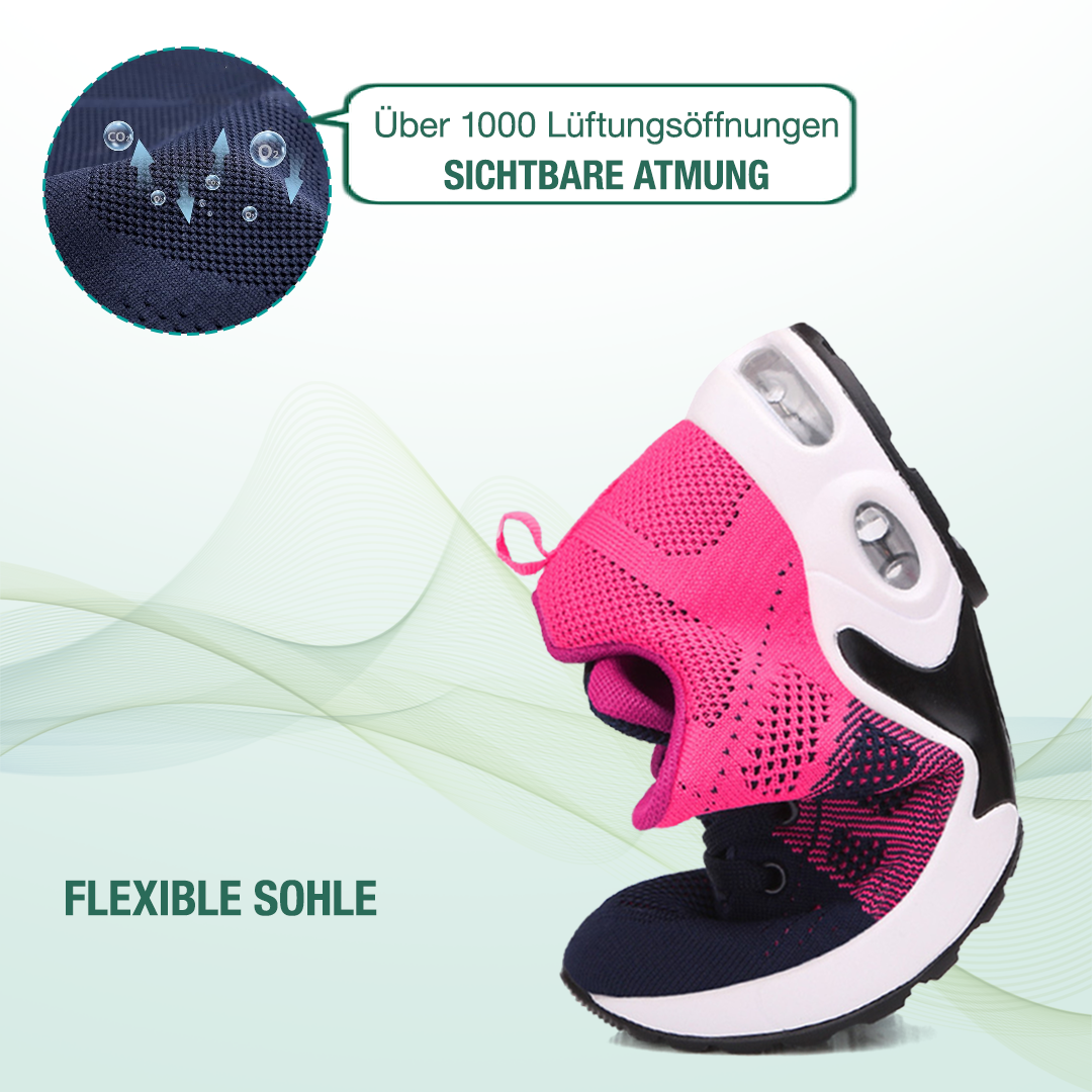 Friedensfuß Orthopädische Schuhe - Schwarz Rosa