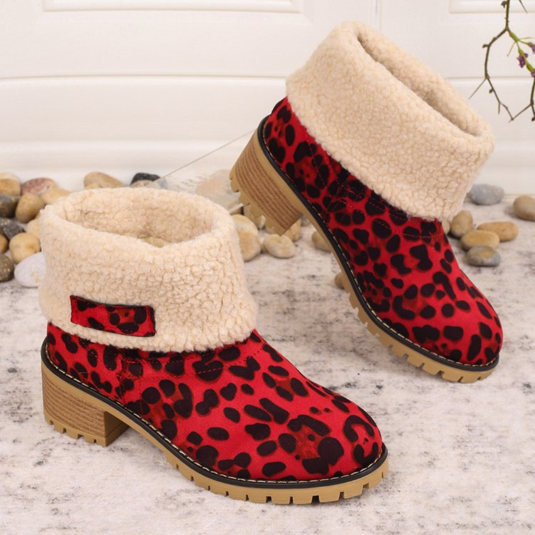 Almira Winter Stiefelette mit Absatz & 2in1 Design