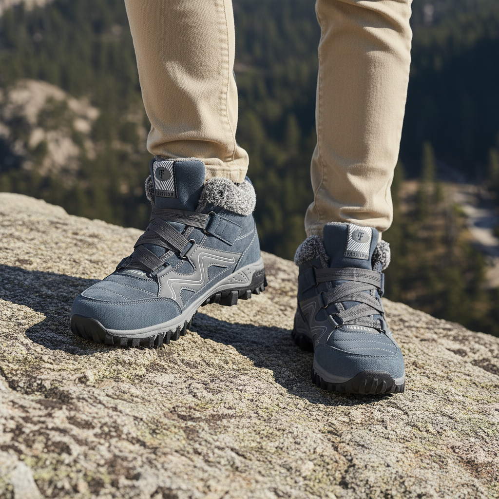 Solvema Orthopädische Winterschuhe - Blau