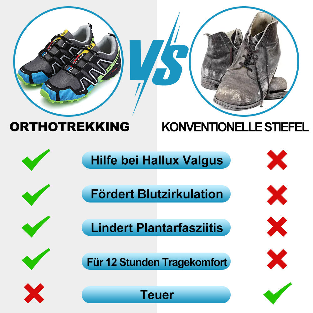 ErgoTrekking - Ergonomische & Schmerzlindernde Trekking u.- Wanderschuhe
