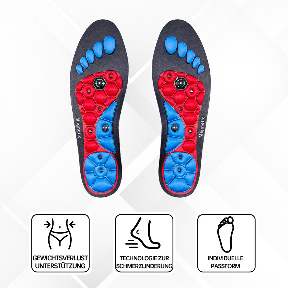 AirSole - Zuschneidbare Magnet-Einlegesohlen