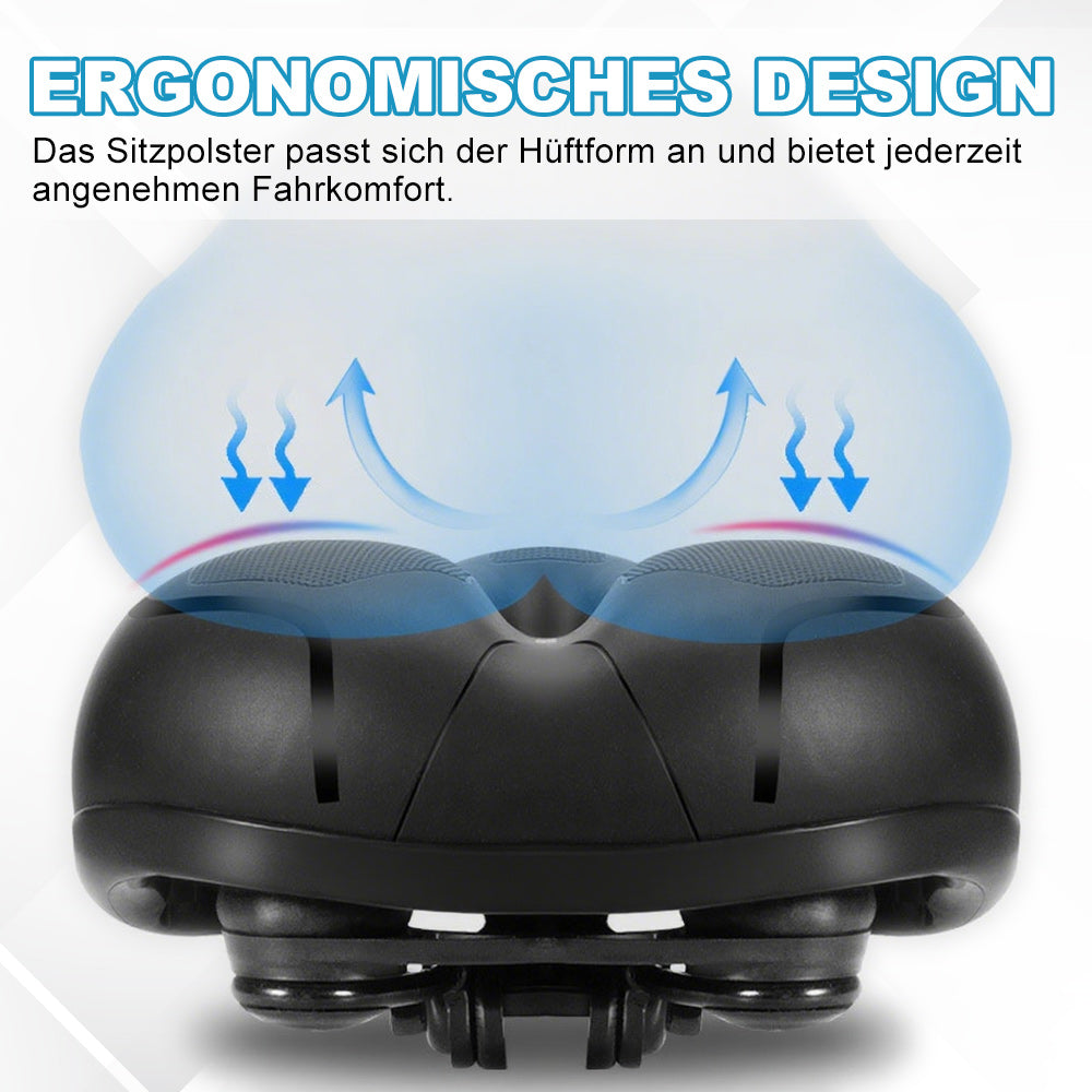 Airsattel - Orthopädischer Schmerzlindernder Radsattel Für Alle Fahrräder