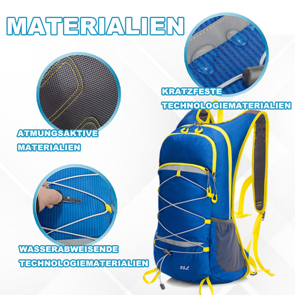 Unisex Rucksack 25L - Für Wanderungen & Outdoor-Aktivitäten