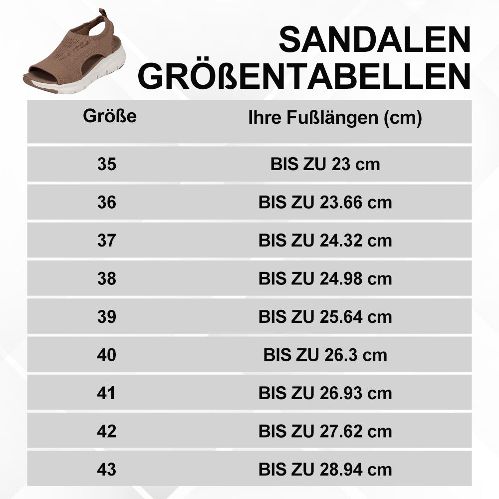 Komfortable, Ergonomisch Geformte Sandalen Zur Schmerzlinderung