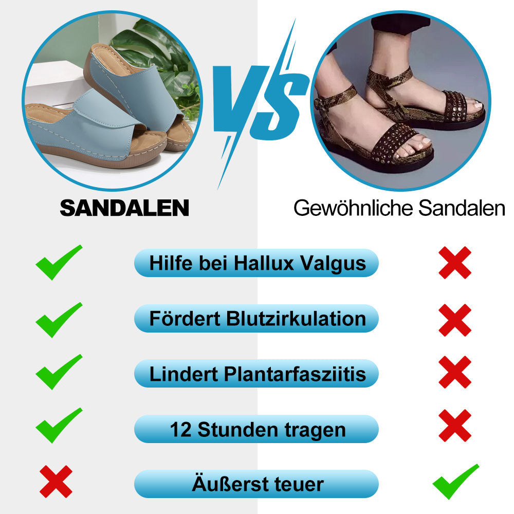 Ergonomische Orthopädische Damensandalen Für Komfort Und Schmerzfreiheit