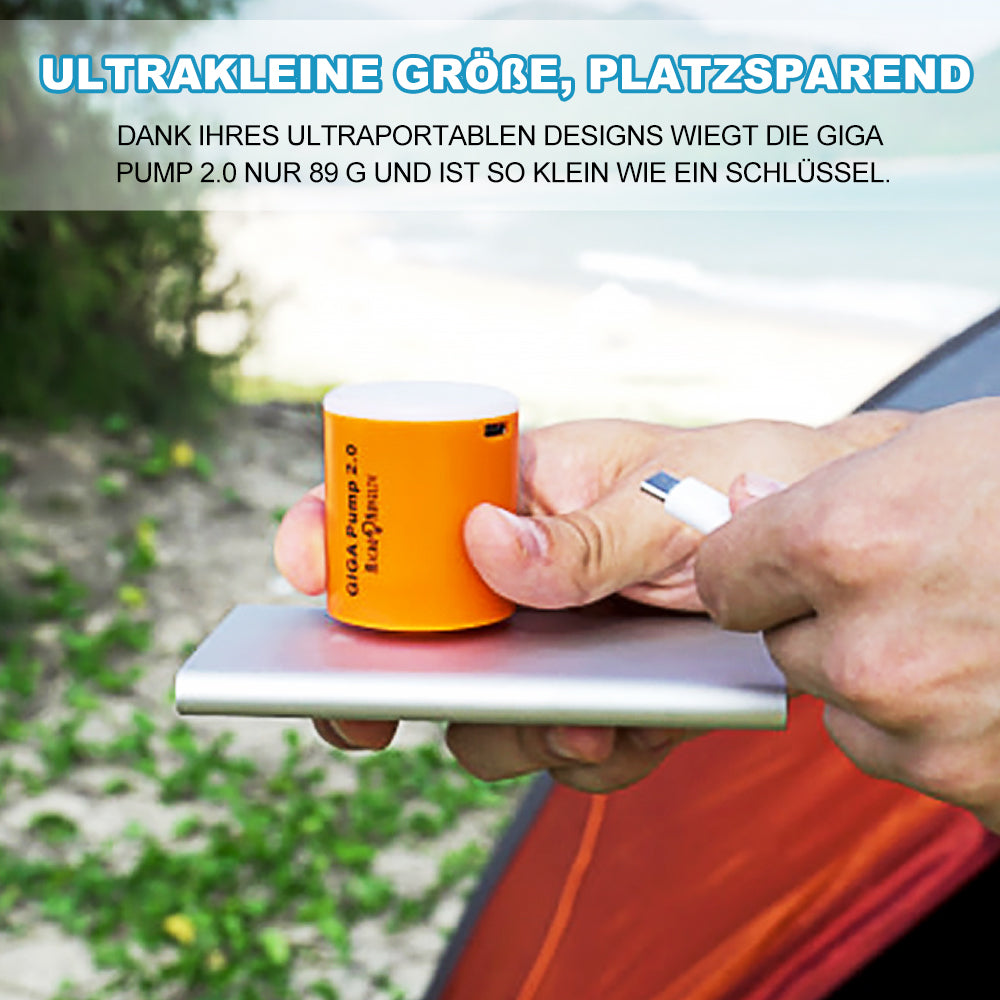 MAXI TurboPump - Tragbare Elektrische Mini-Luftpumpe