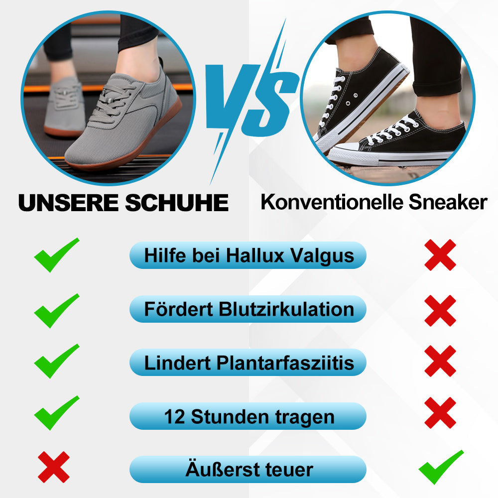 Orthopädische Barfuß-Sneaker – Natürlich Schmerzfrei Gehen