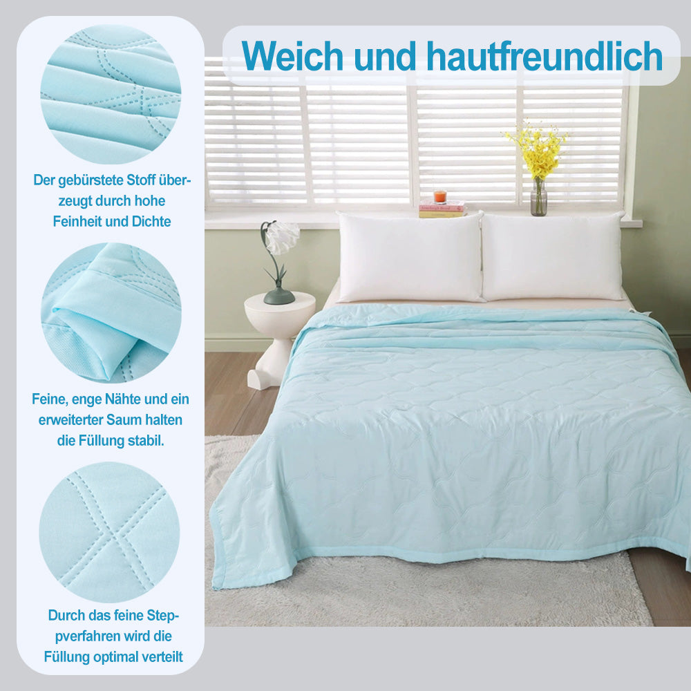 Leichte Baumwolldecke Für Den Sommer – Natürlich Klimatisierend & Hautfreundlich Kühl