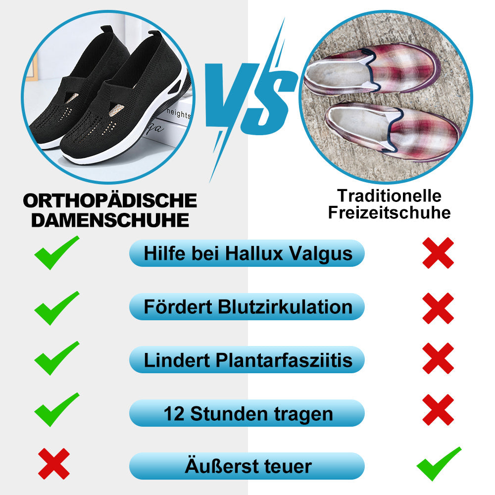 ErgoFeder - Orthopädische Schmerzfreie Stilvolle Damenschuhe