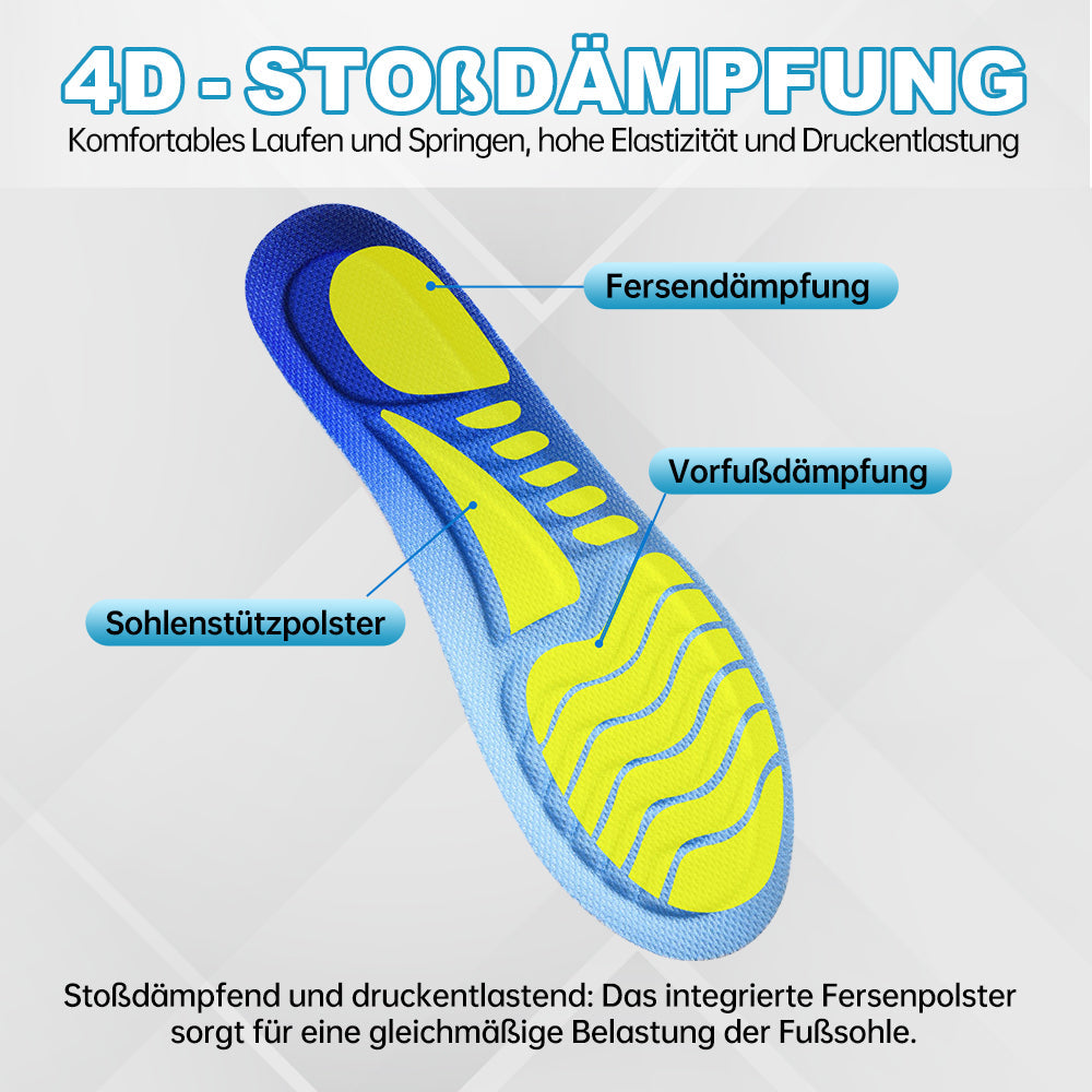 CloudSole - Orthopädische Einlegesohlen, Spürbare Erleichterung Bei Jedem Schritt