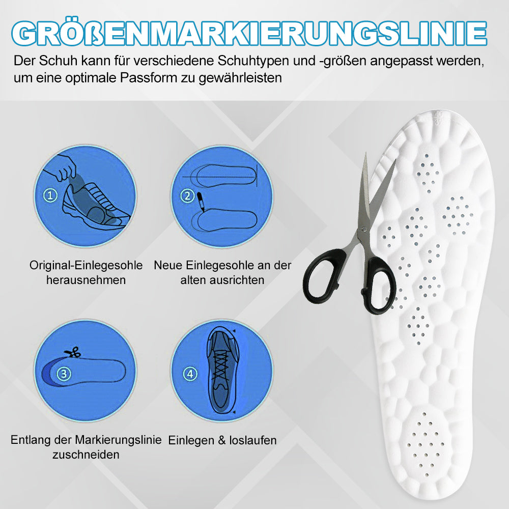 CloudSole - Orthopädische Einlegesohlen, Spürbare Erleichterung Bei Jedem Schritt