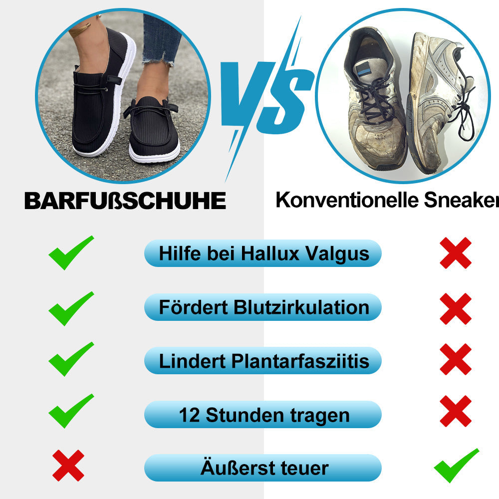 ErgoSana - Ergonomische, Rutschfeste & Schmerzlindernde Damen-Freizeitschuhe